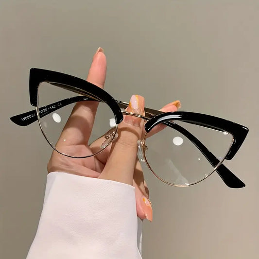 $5 and Low - Blue Light Blocking Glasses Vintage Cat Eye