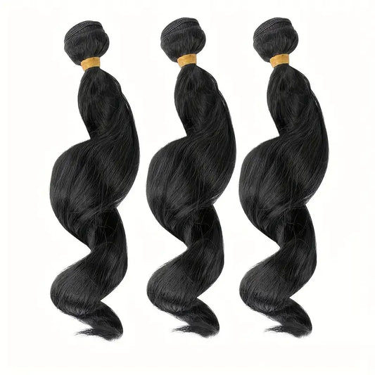 $5 and Low - Body Wave Hair Bundles Ombre Color Synthetic 3pcs/Pack