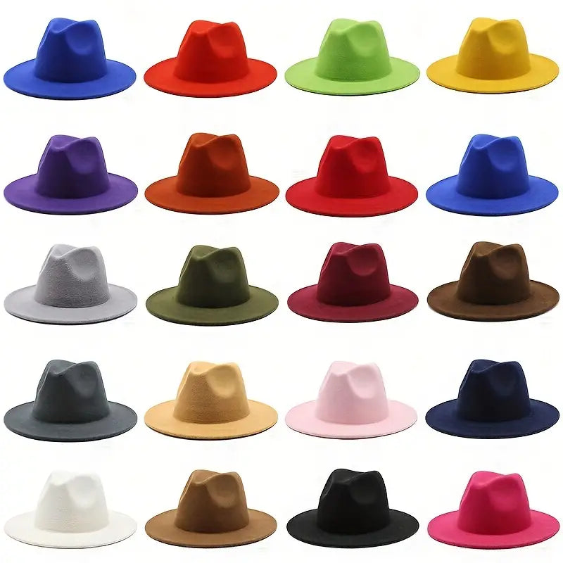 $5 and Low - Candy Color British Cowboy Hat Trendy