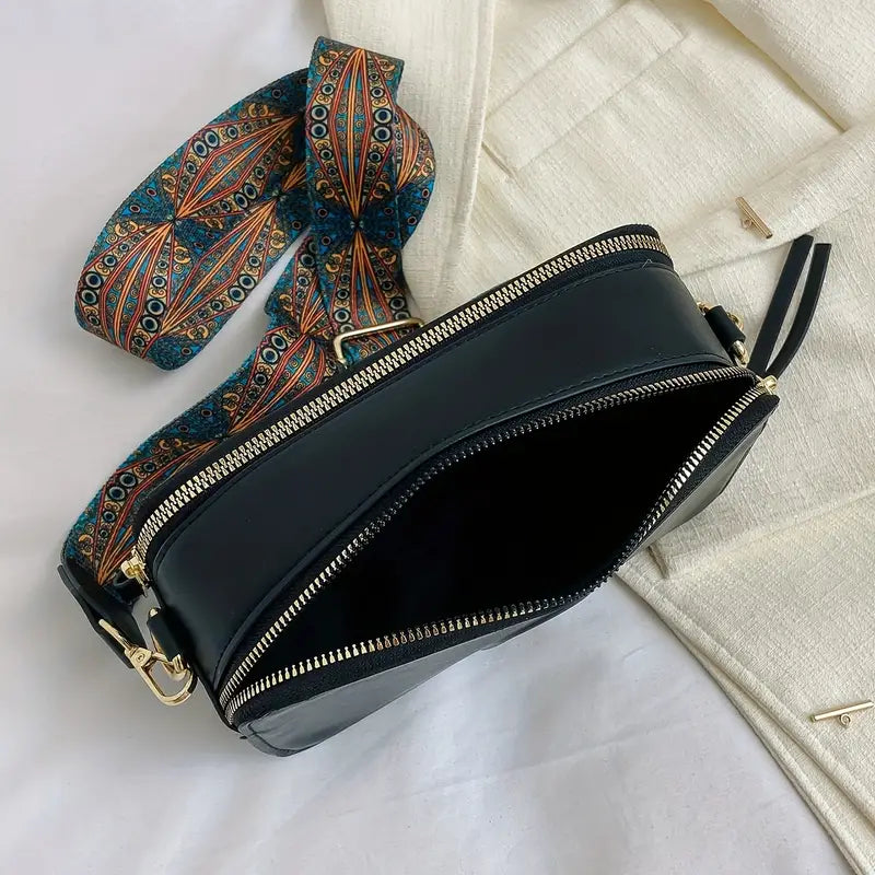 $5 and Low - Luxury Square Crossbody Bag,