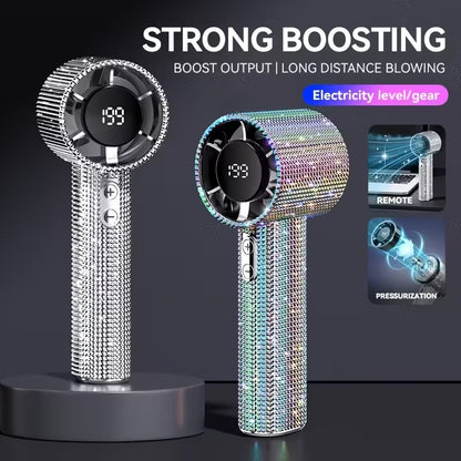 $5 and Low - BLING BLING Handheld Personal Fan