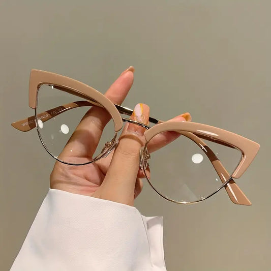 $5 and Low - Blue Light Blocking Glasses Vintage Cat Eye
