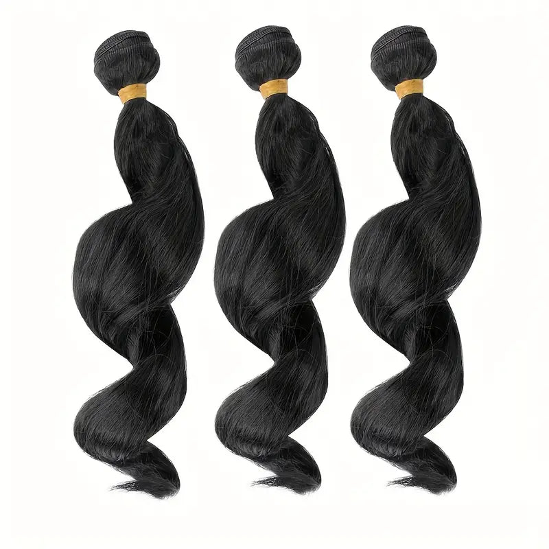 $5 and Low - Body Wave Hair Bundles Ombre Color Synthetic 3pcs/Pack