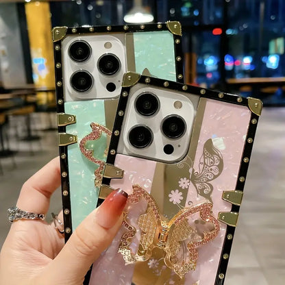$5 and Low - Luxury Designer Fashion Butterfly Glitter Phone Stands Cases