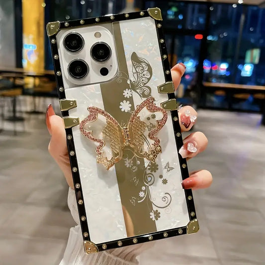 $5 and Low - Luxury Designer Fashion Butterfly Glitter Phone Stands Cases