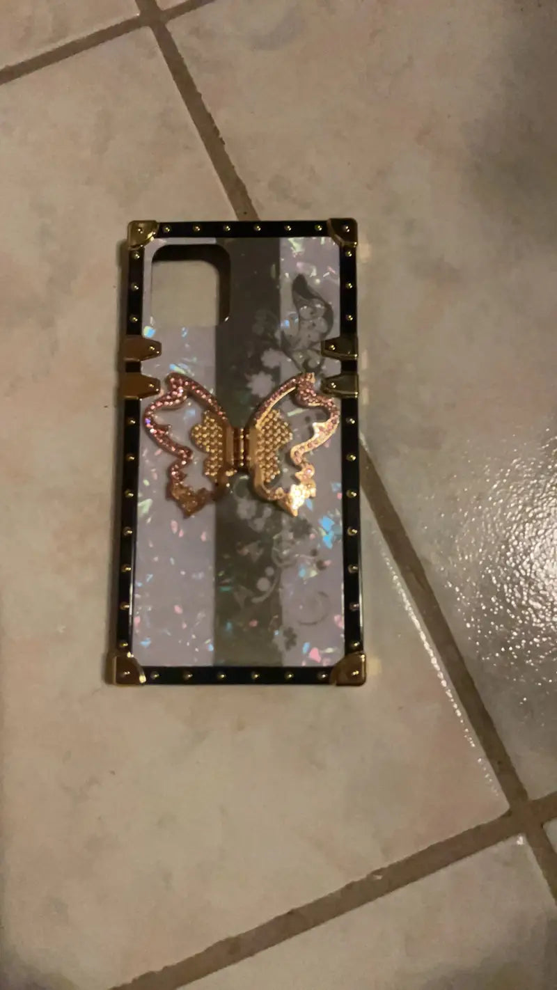 $5 and Low - Luxury Designer Fashion Butterfly Glitter Phone Stands Cases