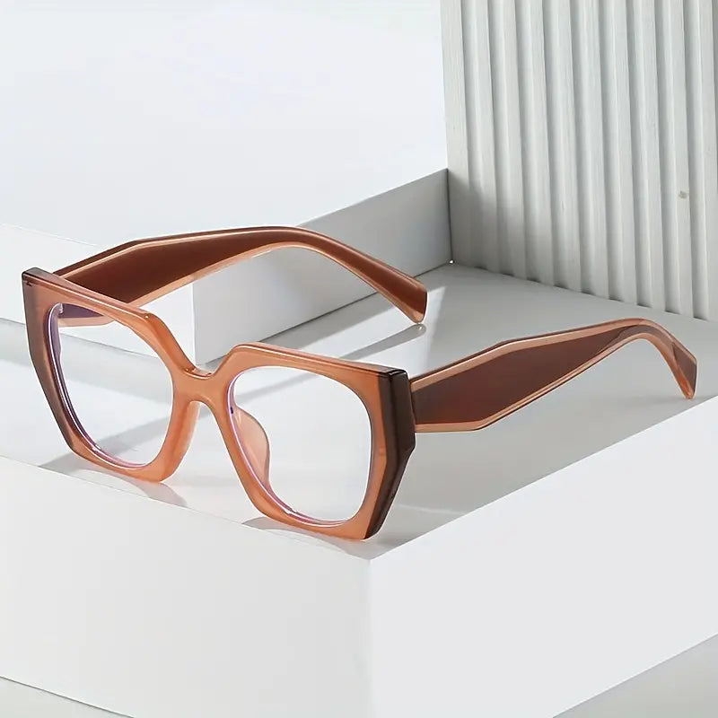 $5 and Low -  Blue Light Blocking Glasses Oversized Cat Eye Vintage Frame Clear Lens Computer Glasses