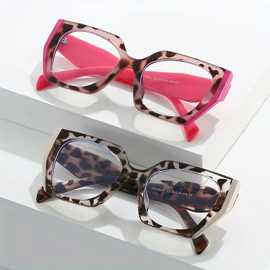 $5 and Low -  Blue Light Blocking Glasses Oversized Cat Eye Vintage Frame Clear Lens Computer Glasses