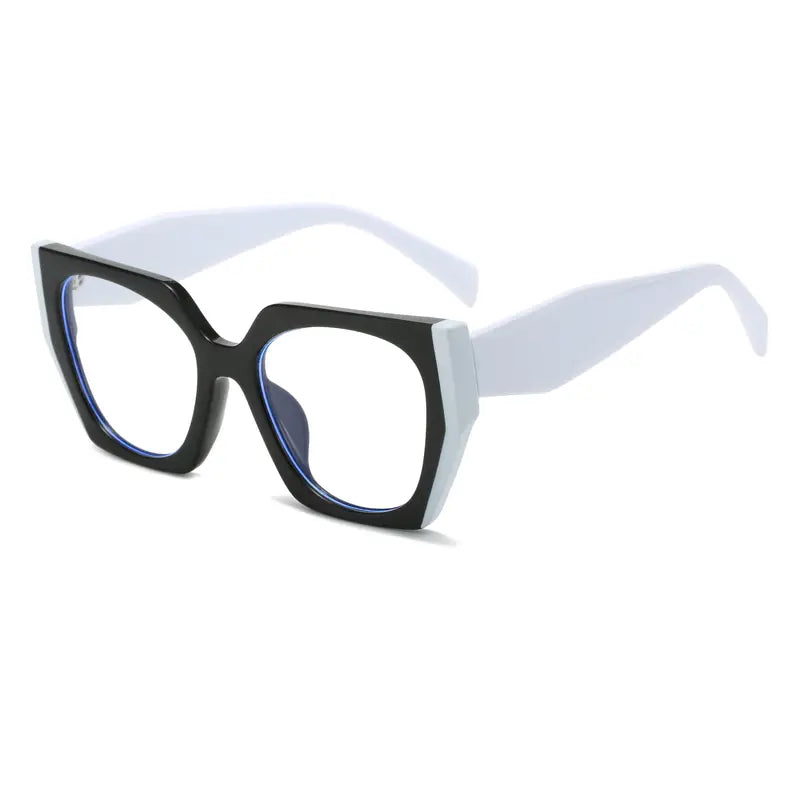 $5 and Low -  Blue Light Blocking Glasses Oversized Cat Eye Vintage Frame Clear Lens Computer Glasses