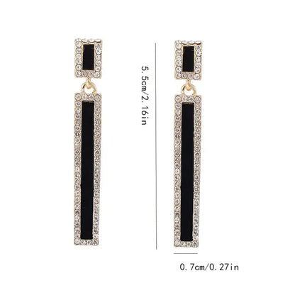 $5 and Low - Sparkly Rhinestone Chandelier Drop Dangle Earrings Elegant