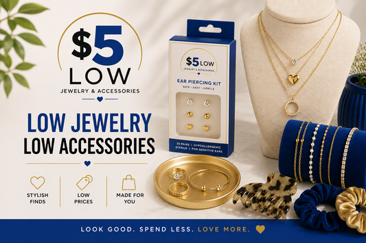 $5 and Low - Ear Piercing Kits - BLK Only