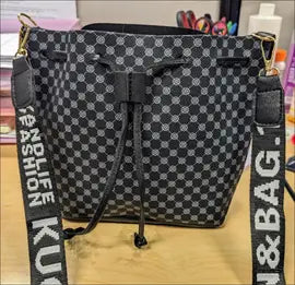 $5 and Low - Mini Drawstring Design Bucket Bag