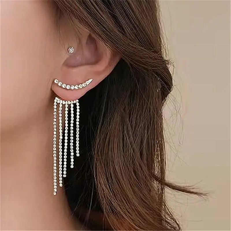 $5 and Low - Creative Elegant Trendy Luxury Tassel Ear Climber