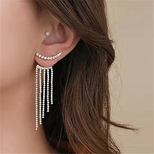 $5 and Low - Creative Elegant Trendy Luxury Tassel Ear Climber