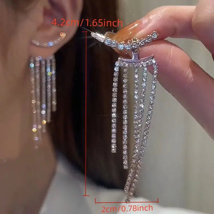 $5 and Low - Creative Elegant Trendy Luxury Tassel Ear Climber
