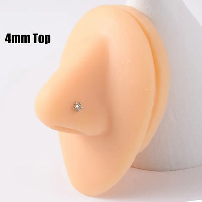 $5 and Low - Nose Stud Piercing Kit - Self Install Disposable