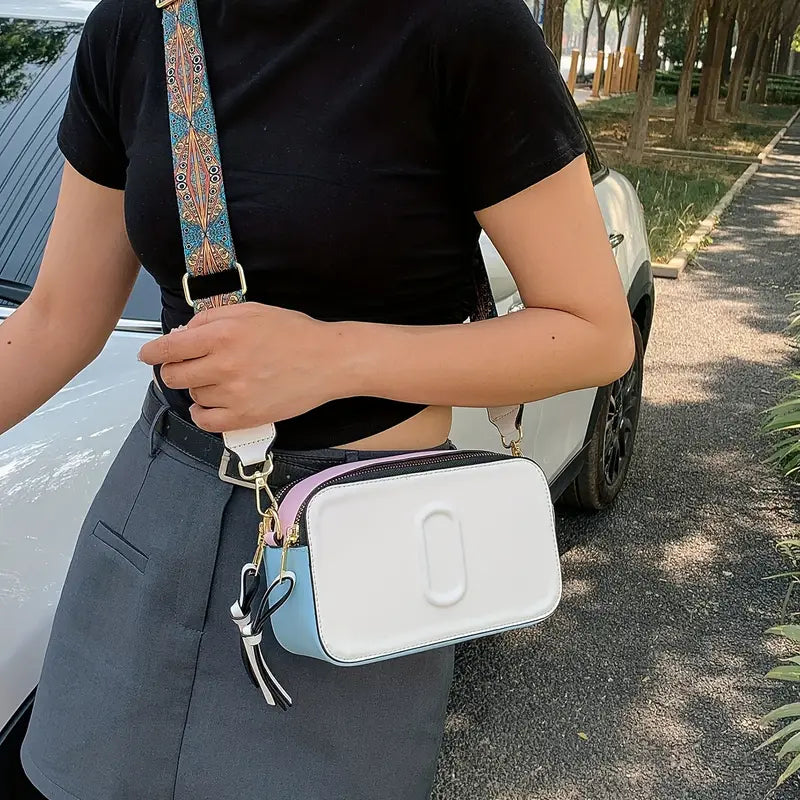 $5 and Low - Luxury Square Crossbody Bag,