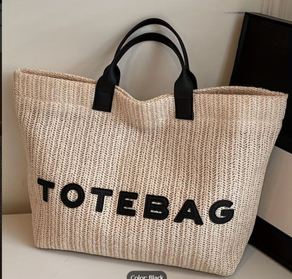 $5 and Low -Woven TOTEBAGS for Women inspired by MJ