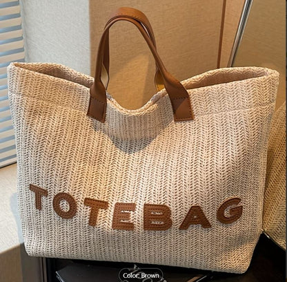 $5 and Low -Woven TOTEBAGS for Women inspired by MJ